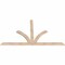 Ekena Millwork Richland Smooth Timber Gable Bracket, Douglas Fir, 72"W x 42"H x 1 1/2"D x 3 1/2"F, 14/12 Pitch GBW072X42X0204RIC00SDF - alternate 4
